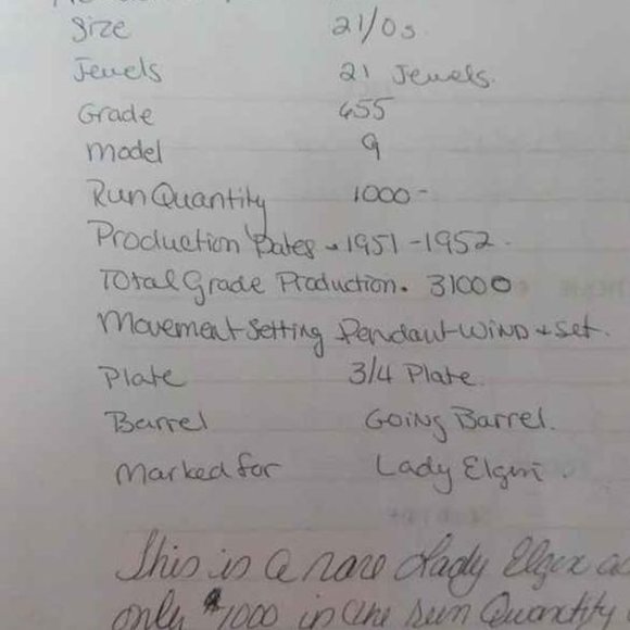 VINTAGE LADY ELGIN 14KT FILLED MANUAL WIND WATCH WITH SPEIDEL 10KT GOLD FILLED - Picture 7 of 7